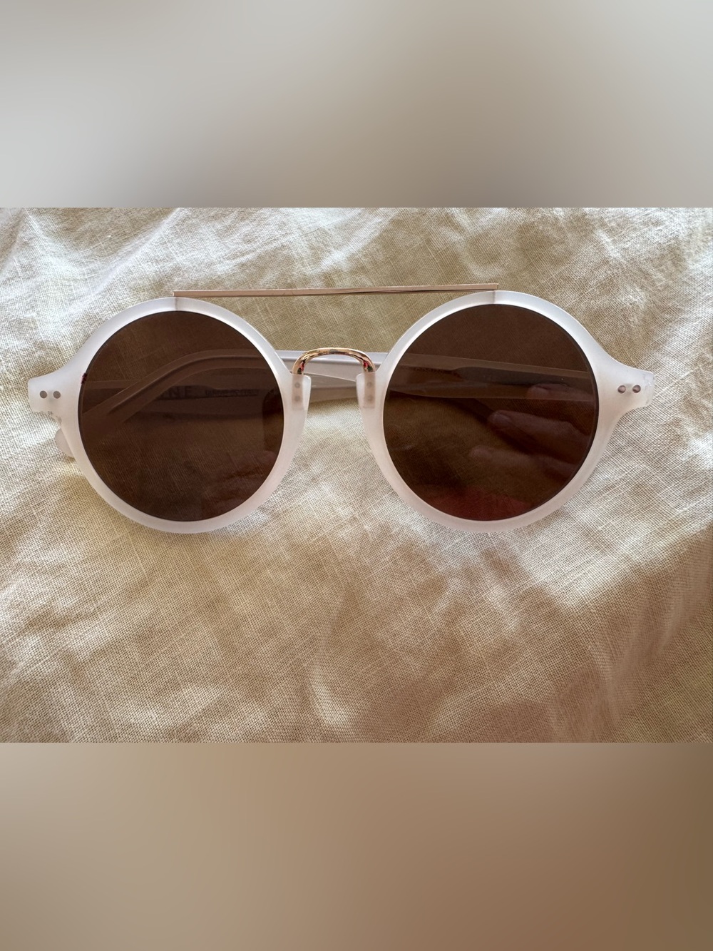 Celine Thin Ella sunglasses - pink frames w amber/brown lenses